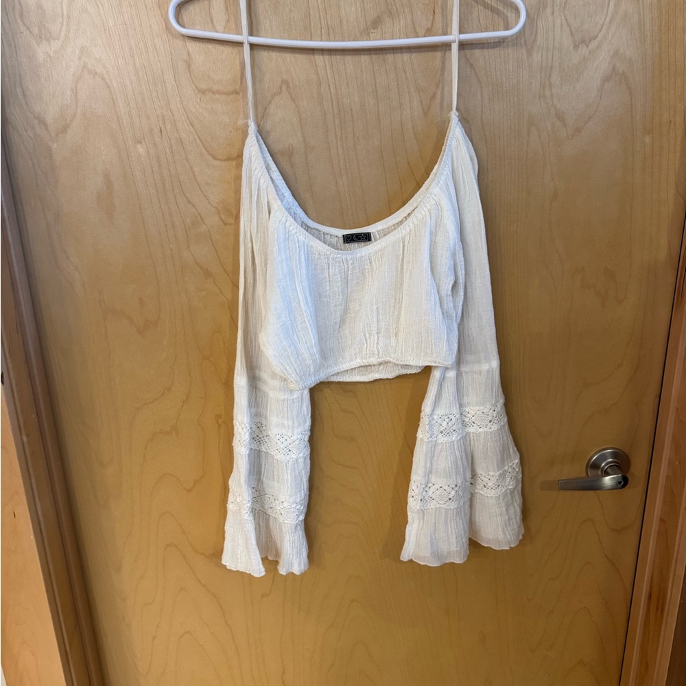 Elegant White Women's Top